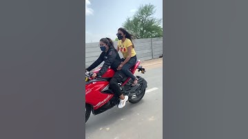 Rider girl riding apache rr 310cc viral wp status video || #ridergirl