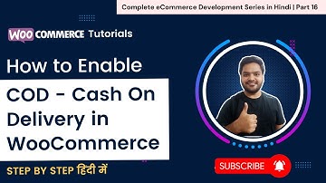 How to enable/add Cash on Delivery (COD) in WooCommerce Website || eCommerce Website Development 16