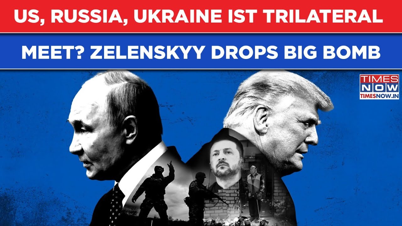 Russia, Ukraine, US' 1st Trilateral Meet| High-Voltage Event In UAE| Watch Zelenskyy Drop Big Bomb