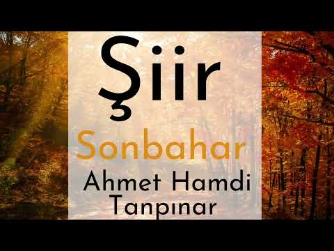 Şiir - Sonbahar - Ahmet Hamdi Tanpınar