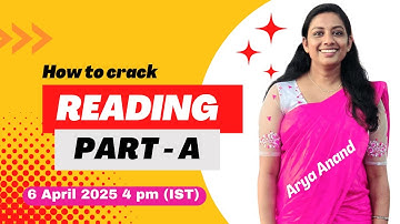 Edu Skills: OET Reading Part - A |Strategies, tips & tricks| Arya Anand | OET made easy