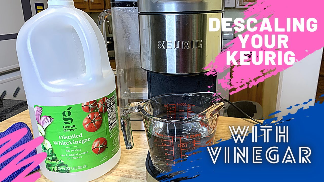 HOW TO DESCALE / CLEAN WITH VINEGAR Keurig K-Duo 12 Cup Coffee