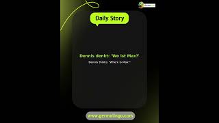 Learn German with Stories! 🇩🇪 Dennis's Mystery!