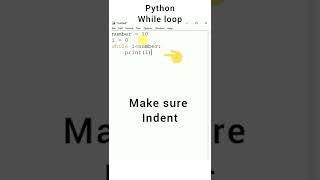 Famous how to use while loop in Python idle #shorts #python Profile