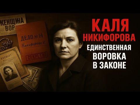 КАЛЯ НИКИФОРОВА — Единственная Воровка в Законе: Почему Её Боялись Все