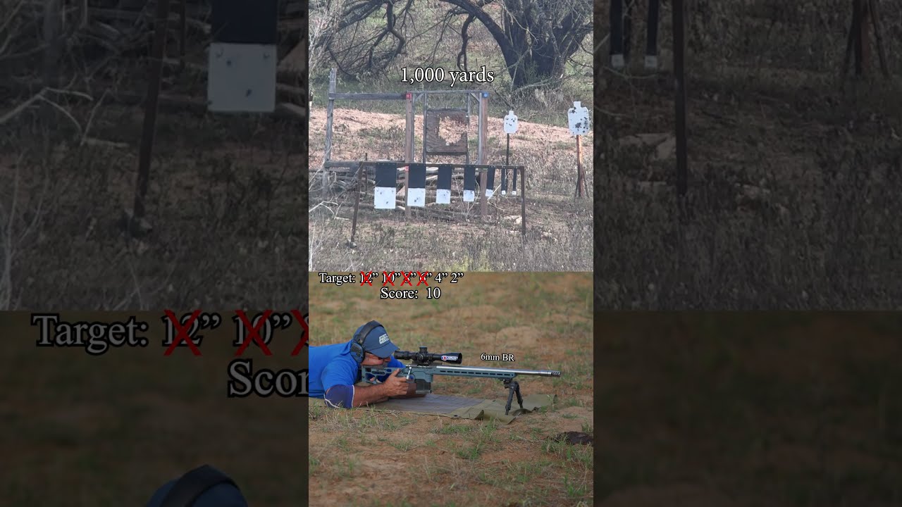 1 000 Yard BlackJack Challenge Erik Cortina 6x47 Lapua