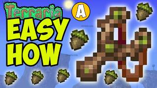 Terraria how to get ACORN SLINGSHOT (EASY) | Acorn Slingshot in Terraria