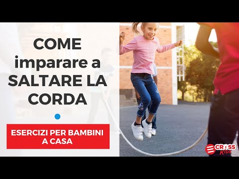 Video: Come Insegnare A Un Bambino A Saltare La Corda