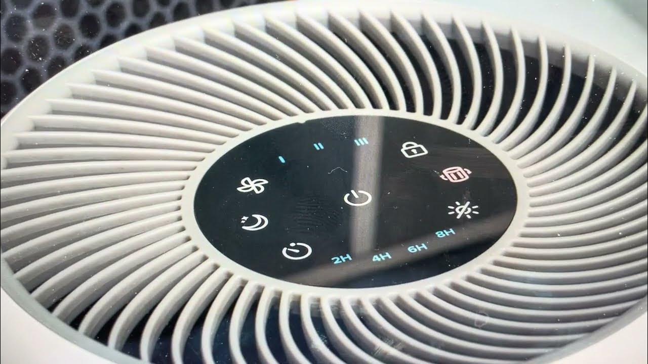 Levoit Air Purifier Reset Filter Light www.youtube.com