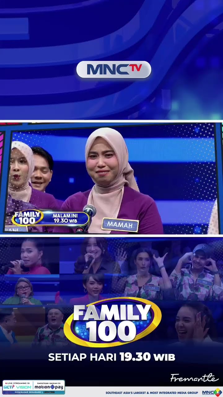 HEWAN APA YANG SERING DIKAITKAN DENGAN CANTIK  JAWABANNYA ADA DI FAMILY 100 MALAM INI!