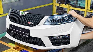 The Process of Building the Skoda Octavia Inside Huge Factory - Production Line