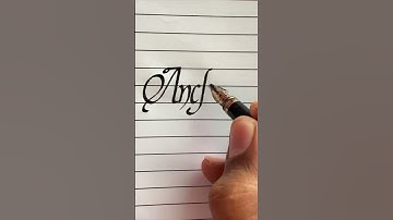 #name#letter#writing#cursive#writing#calligraphyart#shorts#video#Viral