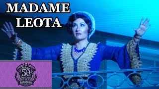Madame Leota appears during Haunted Mansion 50th Anniversary event at Disneyland