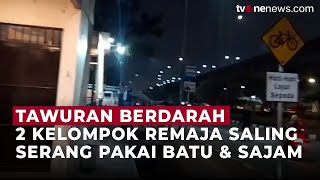 Download Lagu 2 Kelompok Remaja Tawuran di Jakarta Timur, Senjata Tajam \u0026 Batu Berterbangan | OneNews Update MP3 Download Lagu 2 Kelompok Remaja Tawuran di Jakarta Timur, Senjata Tajam \u0026 Batu Berterbangan | OneNews Update MP3