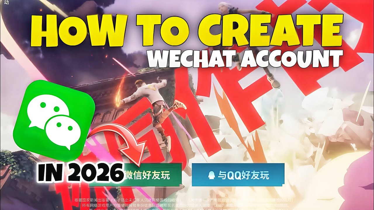 Live How To Create WeChat Account In 2026 || How To Make A WeChat ...