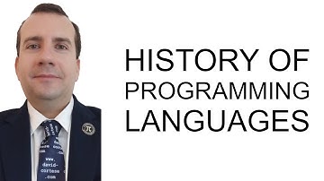 HISTORY OF PROGRAMMING LANGUAGES