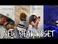 New year reset vlog 2024   grocery shopping  new puppy  deep cleaning  organizing  more