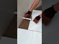 Marks that fit the curve of the wall for tiles #shorts