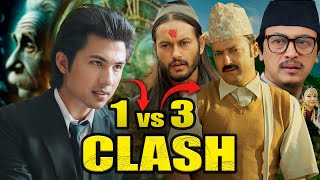 Farki Farki vs Pujar Sarki: Biggest Movie Clash is on the Way | Anmol KC | Aaryan | Pradeep  | Paul