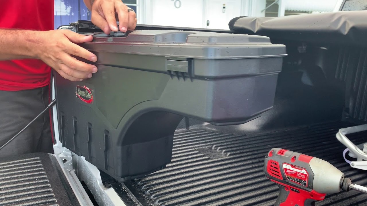 NISSAN FRONTIER MODS: UnderCover Swing Case Storage Easy Install