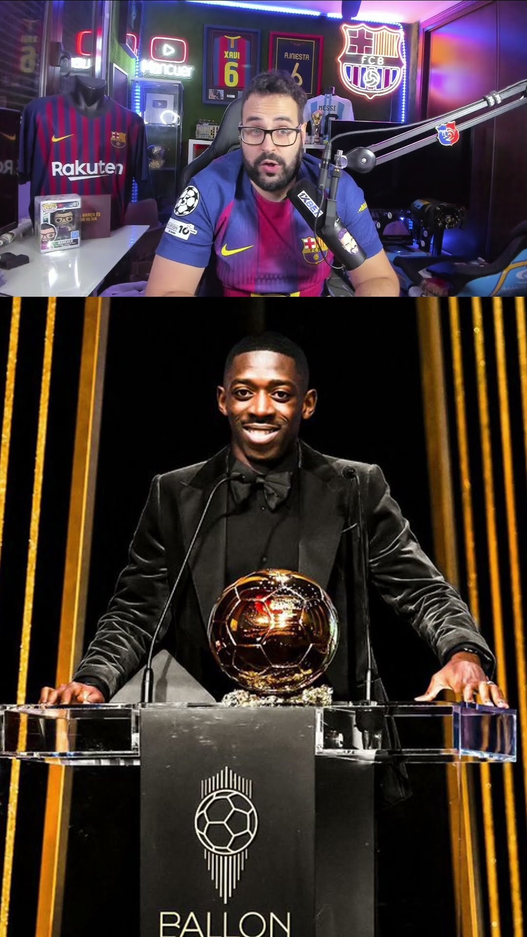 Dembele huele a Balón de oro#dembele #ballondor #balondeoro #psg #mancuer #futbol #viral #shorts