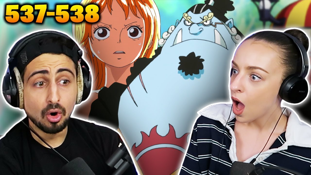 JIMBEI DID WHAT?! *ONE PIECE* Episodes 537 & 538 REACTIONS!