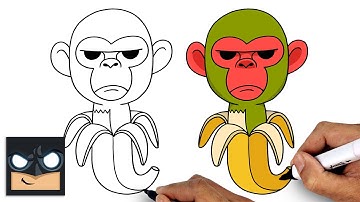 How to Draw Chimpanzini Bananini | Italian Brainrot