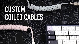 Custom Coiled Usb-C Cable Unboxing How To Order Your Own - Mechanical Keyboard Accessories