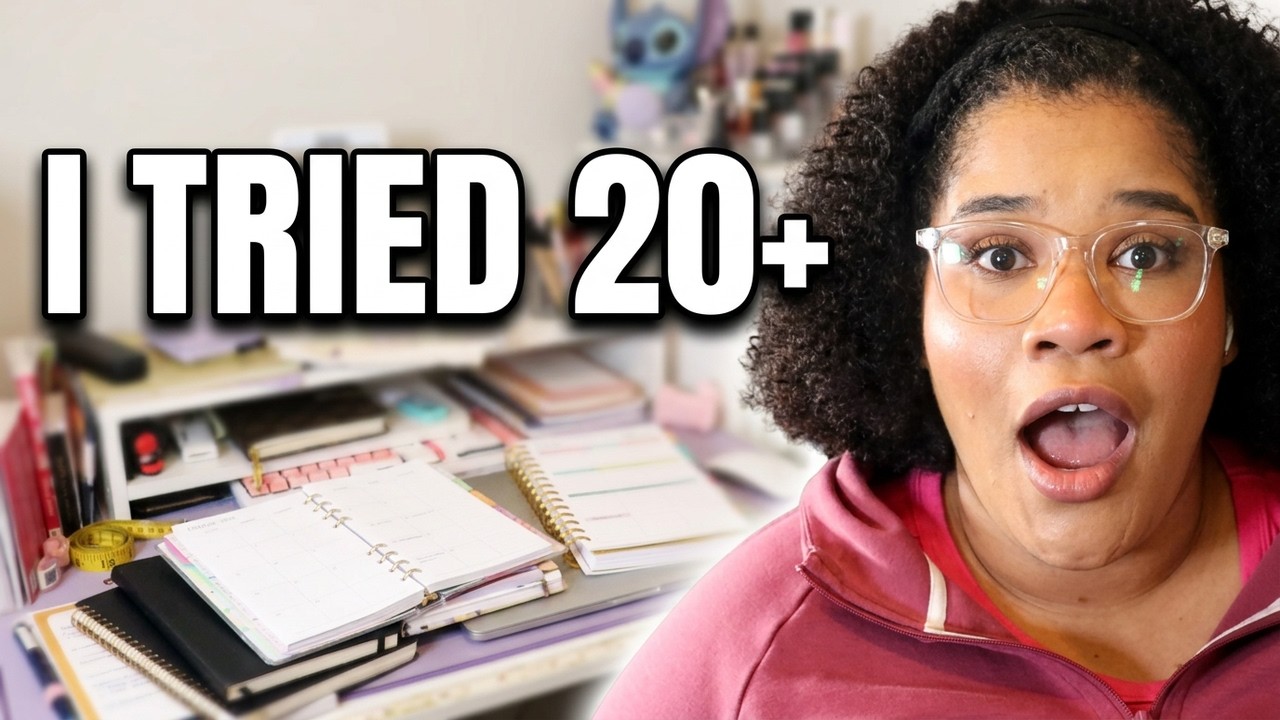 I Tried Every Productivity Method So You Don't Have To - YouTube