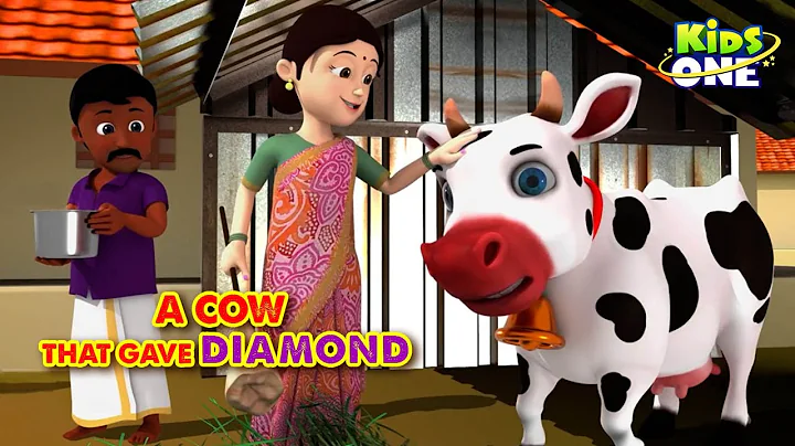 English Stories | A Cow that gave Diamond Story | Bedtime Moral Stories | English Fairy Tales