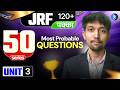 Unit 03 | 50 Most Probable Questions | CSIR NET Life-science | IFAS