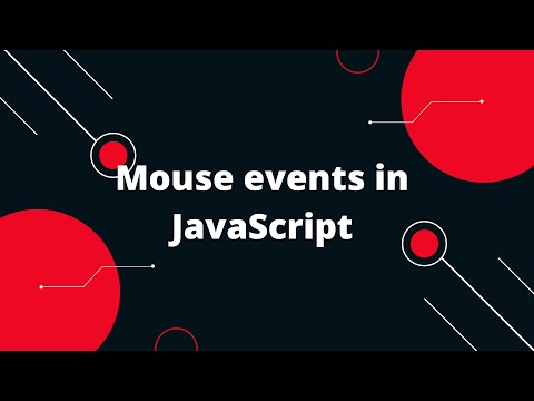 JavaScript Tutorial in Hindi #81 Mouse events in JavaScript