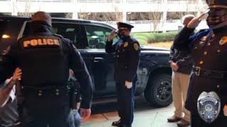 Watch Now: Wounded Kernersville Police Officer Sean Houle goes home