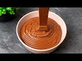 صوص الشوكولاتة الترند بدون كريمة ولا زيت ولا سمنه بـ 4 مكونات بس جاهز في 5 دقايق 