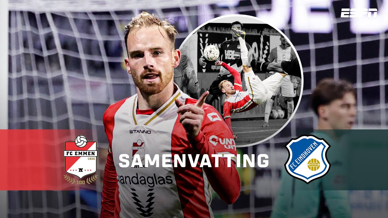 OMHAAL ROMANO POSTEMA IN DOELPUNTENFESTIJN 🚲🔥 | Samenvatting FC Emmen - FC Eindhoven