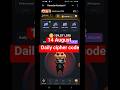 Today Daily Cipher Code | Hamster Kombat Daily Combo Cards | hamster Cipher Code 14 august #august