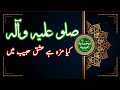 Saloo alaihe waalihe kia maza hay ishq habib main idreesia naat