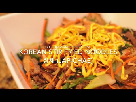 korean-stir-fried-noodles-(잡채,-jap-chae)