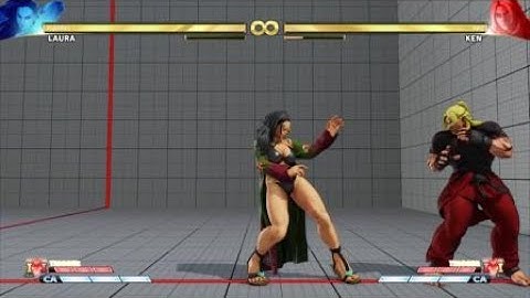 SFV S5 Laura : new combo takes the opponent to corner