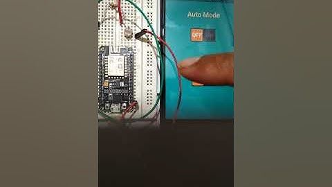 IoT Application Development using NodeMCU and RemoteXY