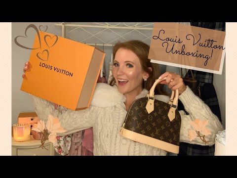 LOUIS VUITTON MINI LUGGAGE BB MONOGRAM UNBOXING 