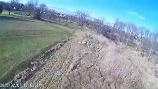 First FPV flight with the Vortex 250 pro