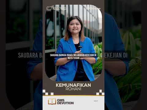 "KEMUNAFIKAN ROHANI" | GMS Devotion