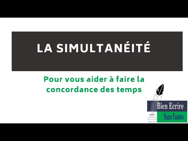 simultanéité