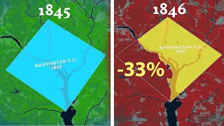 Why Washington, D.C. Was Cut In Two In 1846