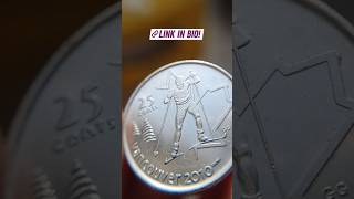 Canada 2010 Winter Games 25 Cents - Commemorative Coin | 1143