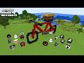 SURVIVAL BICYCLE HOUSE WITH 100 NEXTBOTS in Minecraft - Gameplay - Coffin Meme