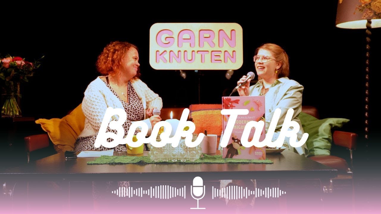 Bokprat med virkdesignern och författaren Veronica Lönnqvist (eng sub)