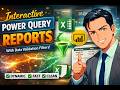 Power Query + Dropdown Filters: Build a Fully Interactive Report