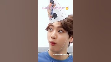 HAPPY BIRTHDAY JIN-OPPA 💫✨🥳🥳🥳🥳🥳☺️||Miss you Jin-Oppa🥺|| Be happy and stay healthy 🙃 ||#jinbirthday